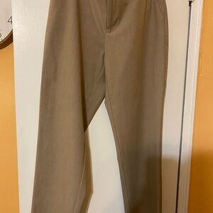 Women Tan Ankle length dress Pants